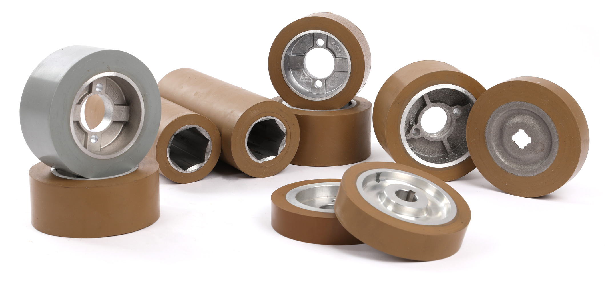 Vorschubrollen – Gummitechnik Gerhard Brunnert